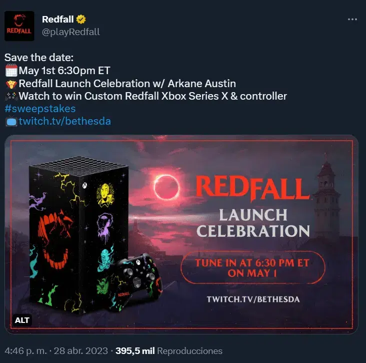Xbox Series X de Redfall