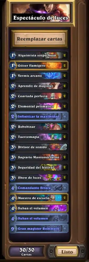 Estos son los mejores mazos para empezar en Hearthstone El Festival Legendario 114