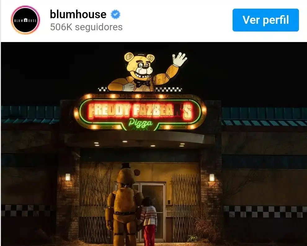 La película de FNAF ya tiene fecha y se prepara para arrasar en Halloween 140 La película de FNAF ya tiene fecha y se prepara para arrasar en Halloween