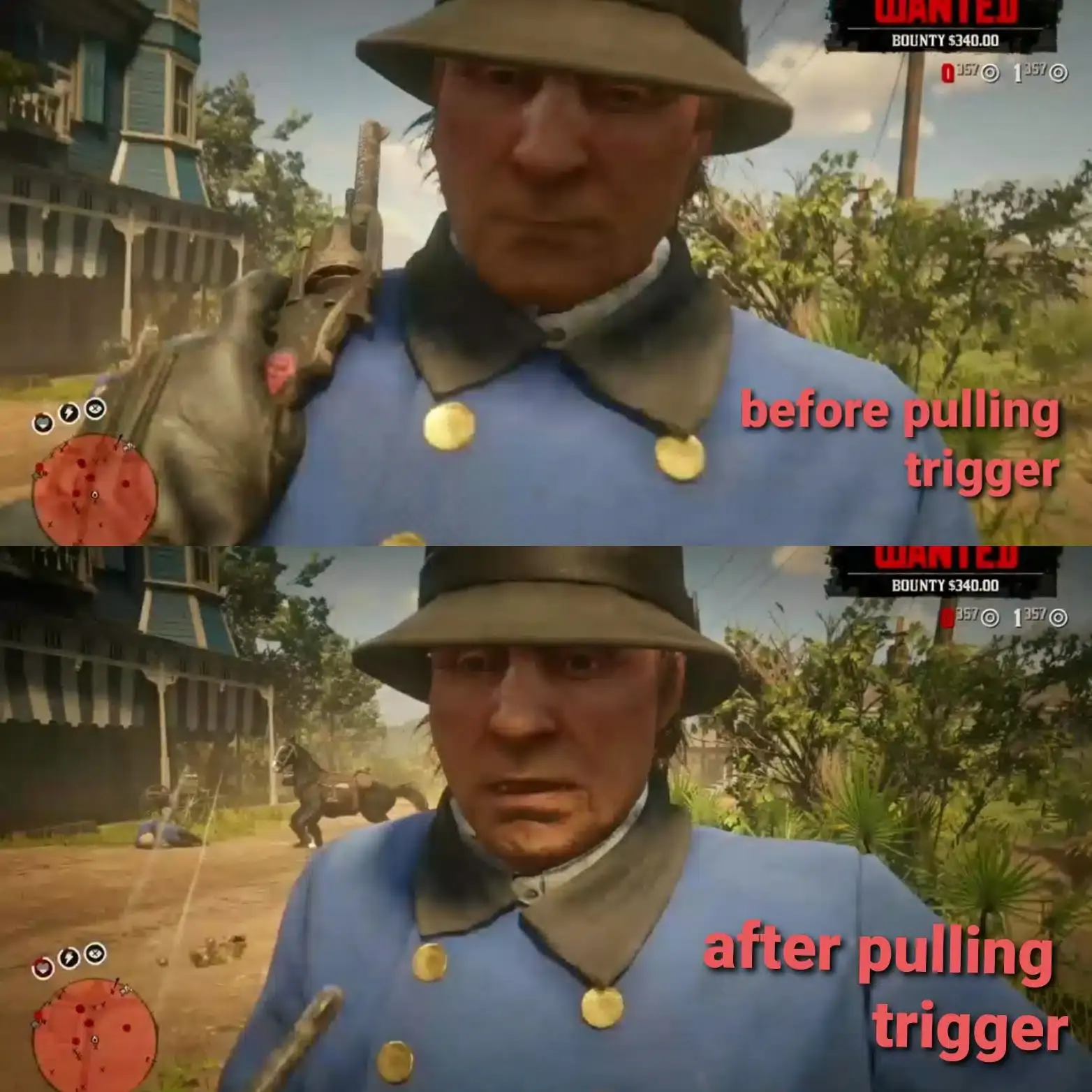 El modo en primera persona de Red Dead Redemption 2 desvela un terrorífico detalle que había pasado por alto 140 modo en primera persona de Red Dead Redemption 2.