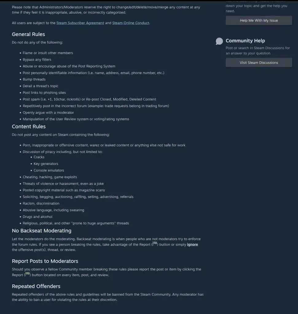 Valve actualiza las reglas de la comunidad de Steam: atento a por qué pueden suspender tu cuenta 140 Valve actualiza las reglas de la comunidad de Steam: atento a por qué pueden suspender tu cuenta