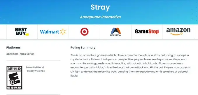 stray llegará a xbox