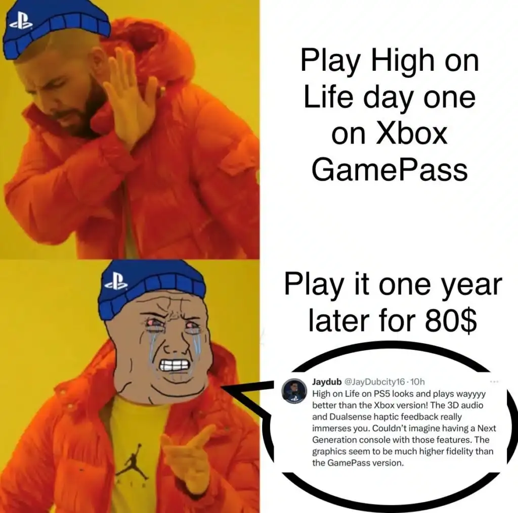 High on life: De fracaso en Xbox a éxito instantáneo por aparecer en PlayStation 5 ¿Qué opinan los jugadores de esto? 141 High on life: De fracaso en Xbox a éxito instantáneo por aparecer en PlayStation 5