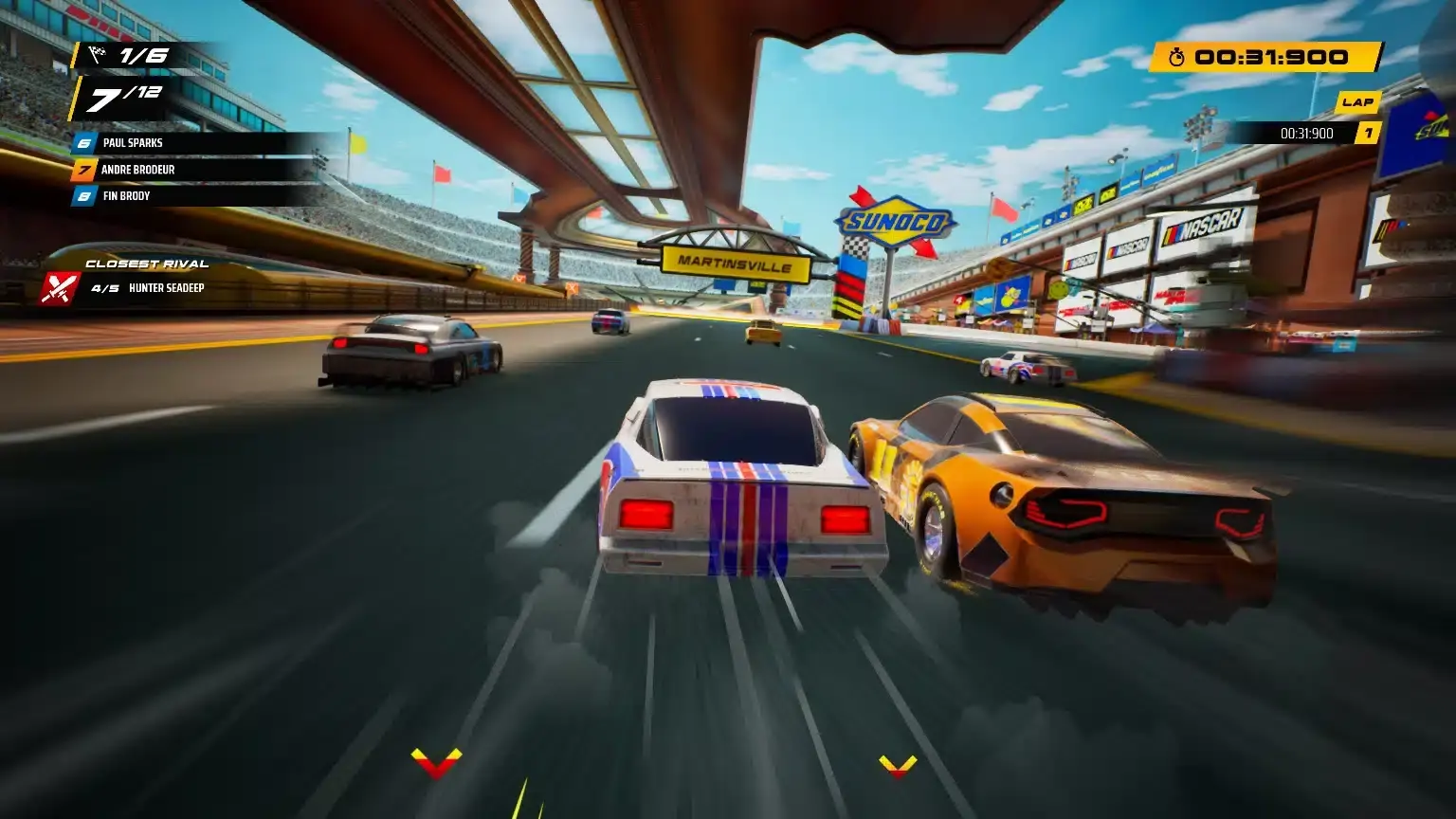 NASCAR anuncia su nuevo juego llamado NASCAR Arcade Rush 107
