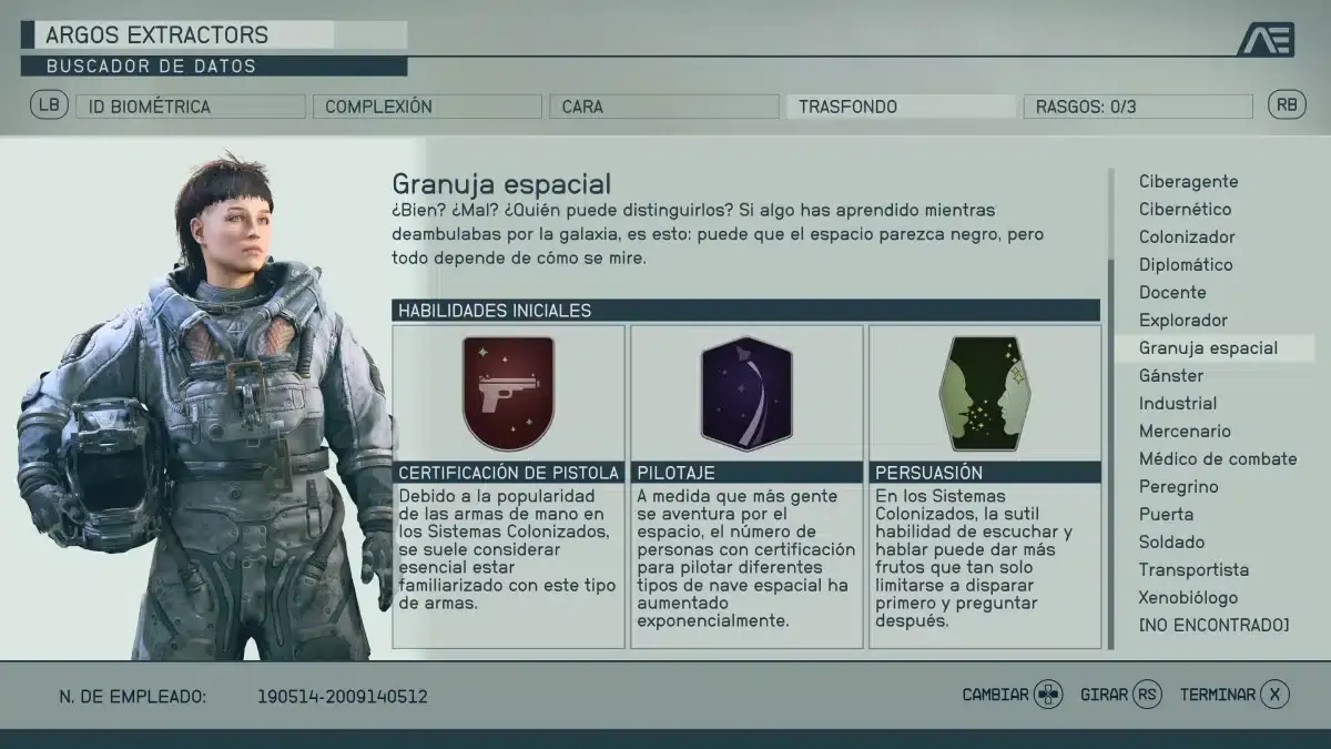 Guía Starfield: Cómo cambiar el aspecto del personaje una vez iniciada la historia 108