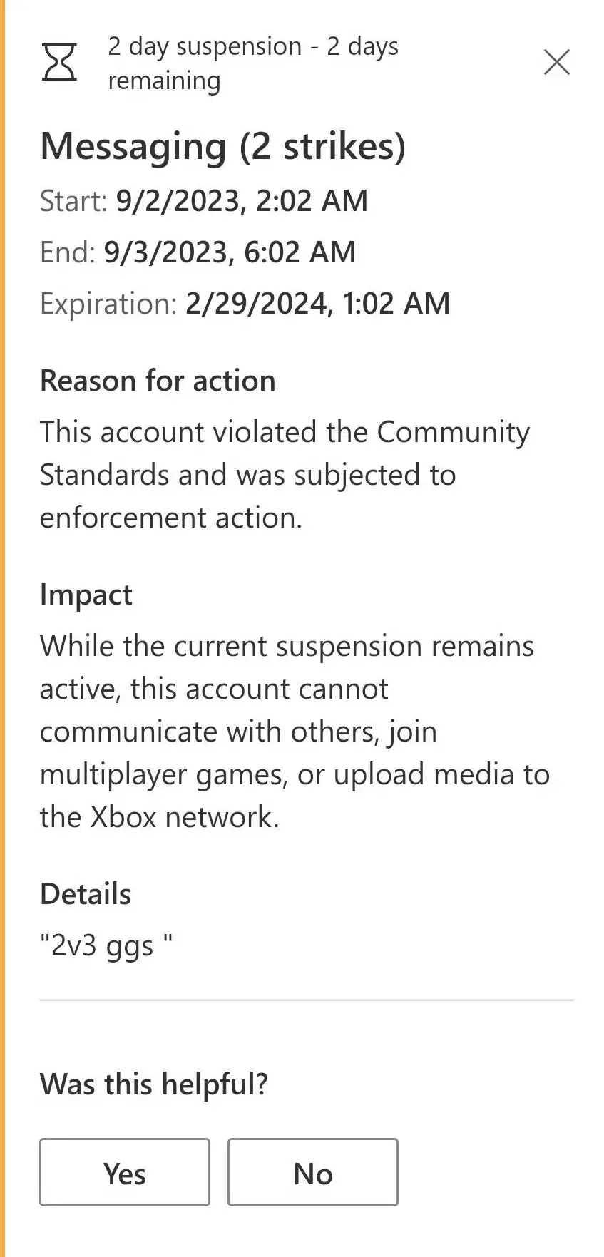 baneado de XBox Game Pass Ultimate (1)