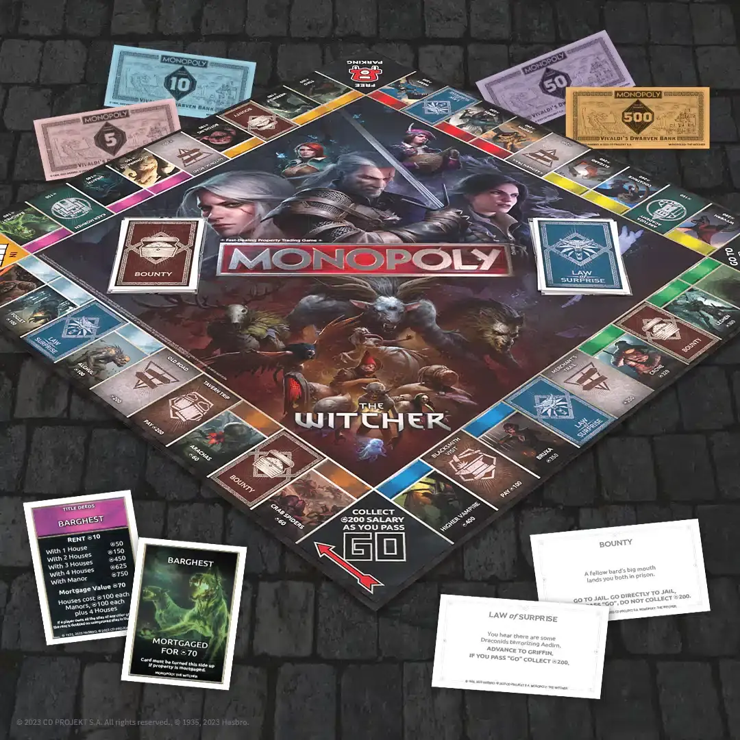 The Witcher también tiene ya su propio Monopoly: así luce y este es su precio 109
