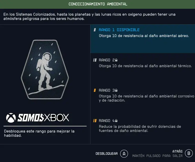 Guía Starfield: 82 habilidades para crear al personaje perfecto 193