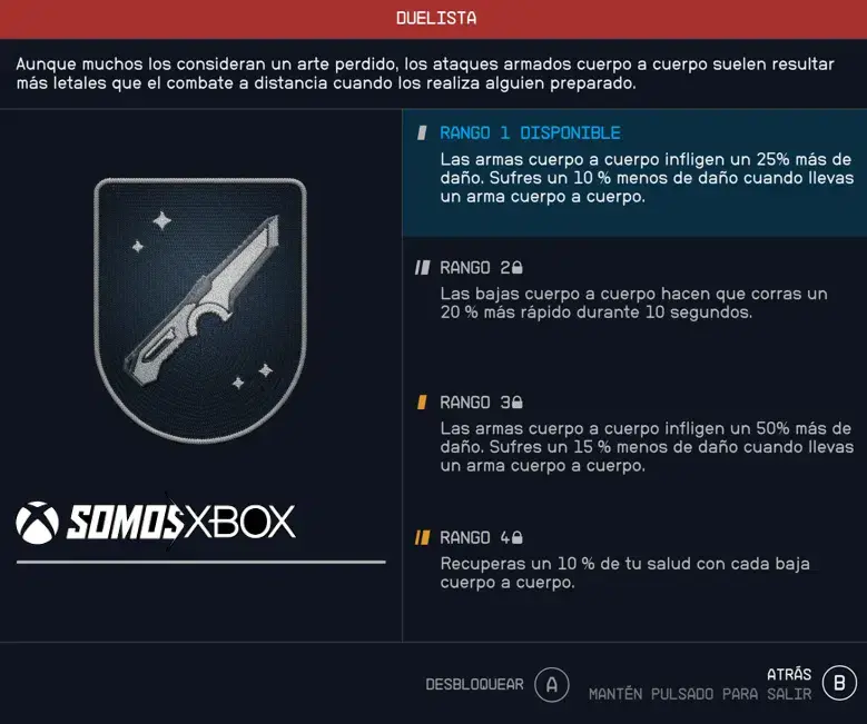 Guía Starfield: 82 habilidades para crear al personaje perfecto 220