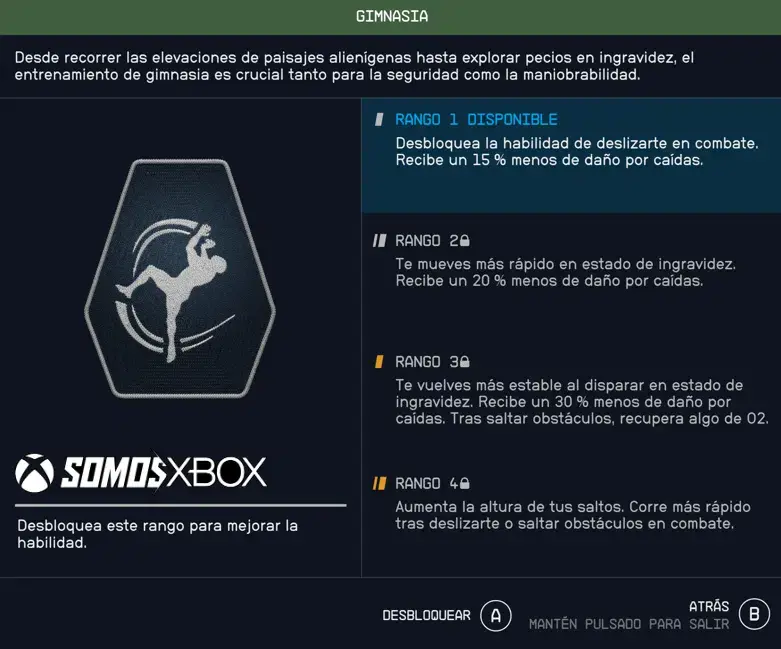 Guía Starfield: 82 habilidades para crear al personaje perfecto 194