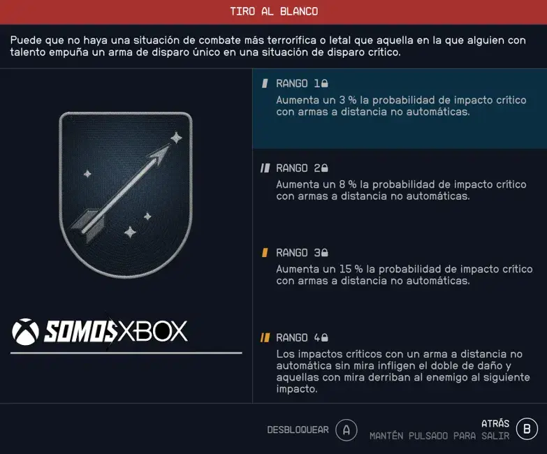 Guía Starfield: 82 habilidades para crear al personaje perfecto 229