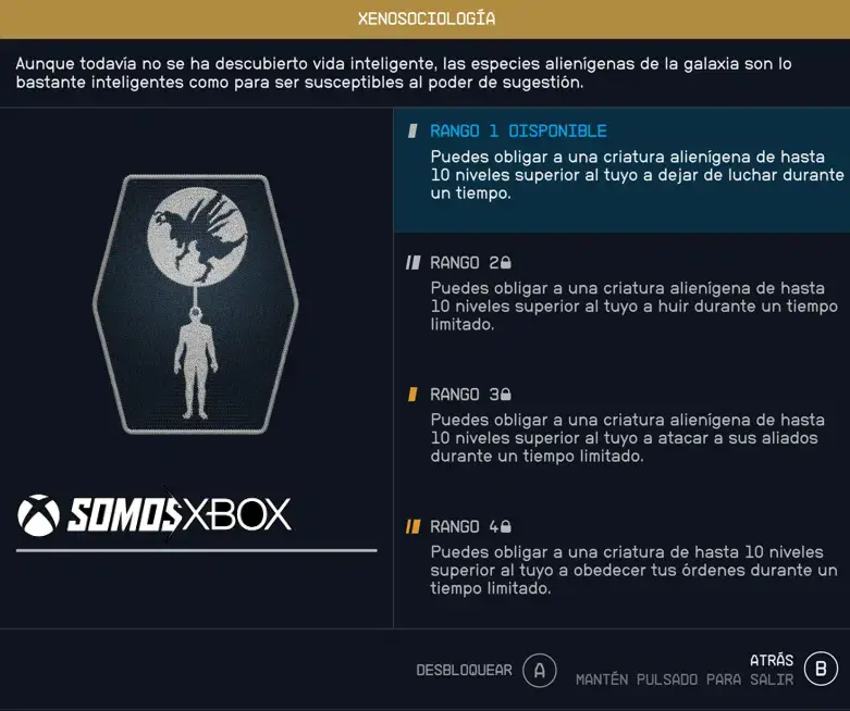Guía Starfield: 82 habilidades para crear al personaje perfecto 218