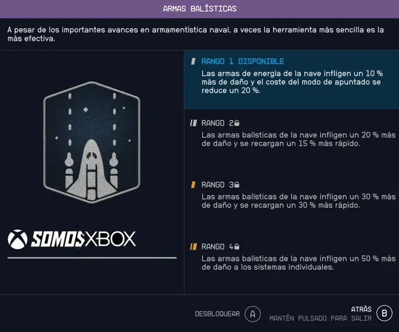 Guía Starfield: 82 habilidades para crear al personaje perfecto 252