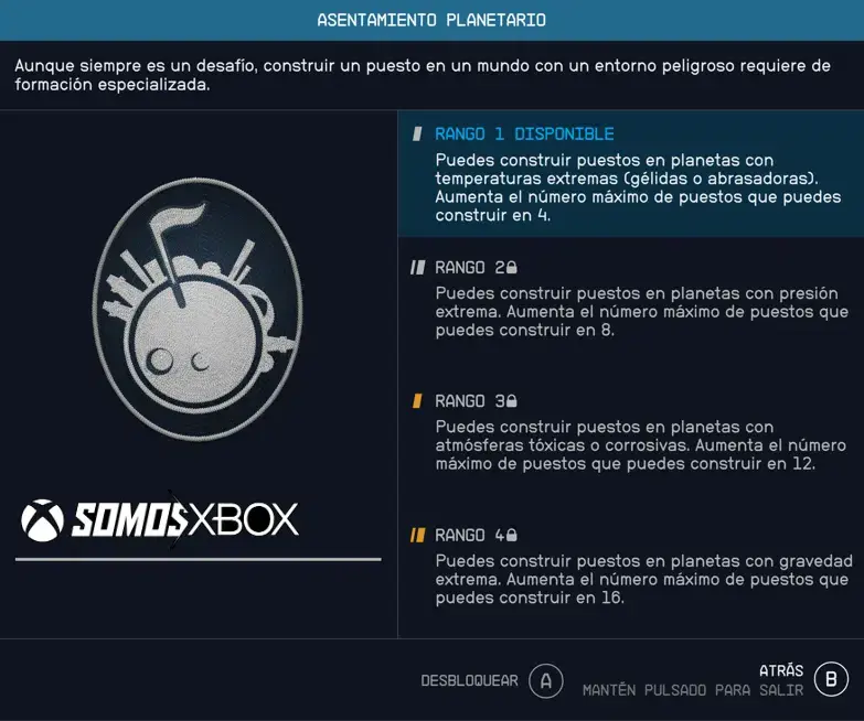 Guía Starfield: 82 habilidades para crear al personaje perfecto 250