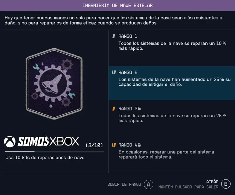 Guía Starfield: 82 habilidades para crear al personaje perfecto 265
