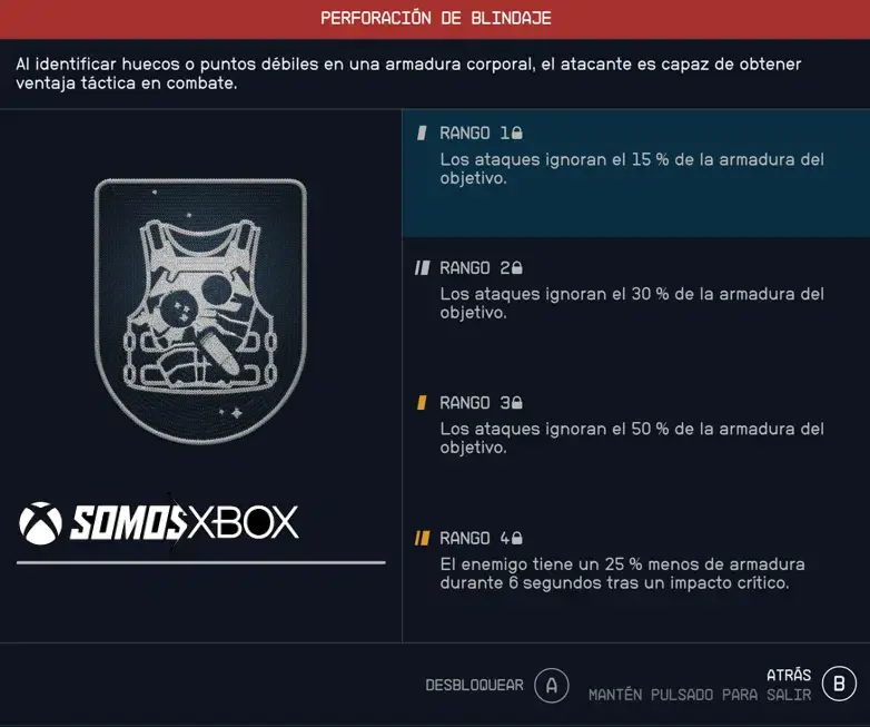 Guía Starfield: 82 habilidades para crear al personaje perfecto 233