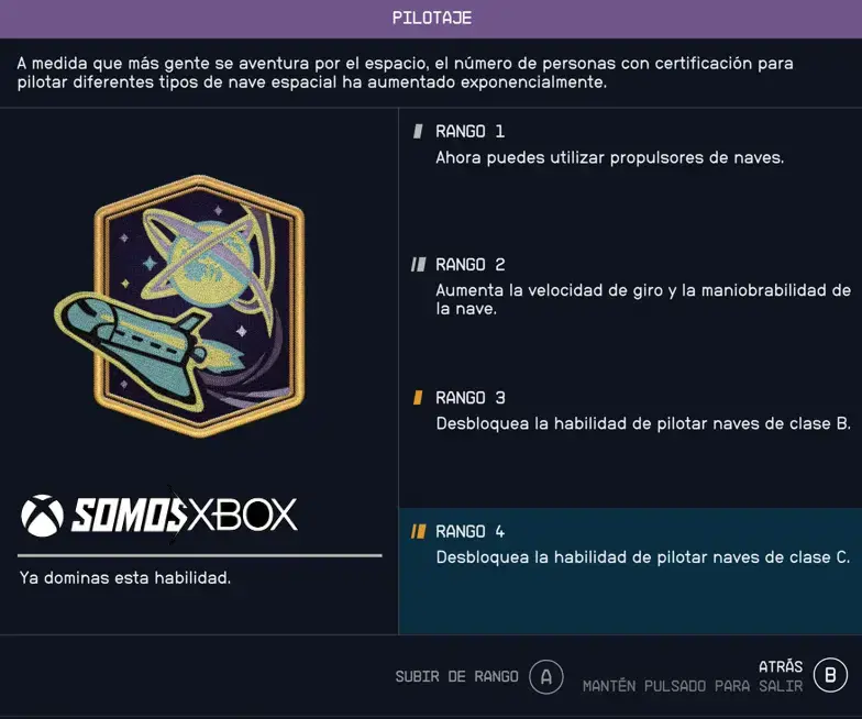 Guía Starfield: 82 habilidades para crear al personaje perfecto 254