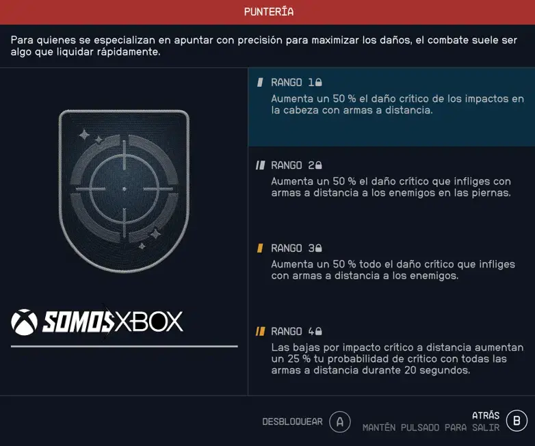 Guía Starfield: 82 habilidades para crear al personaje perfecto 235