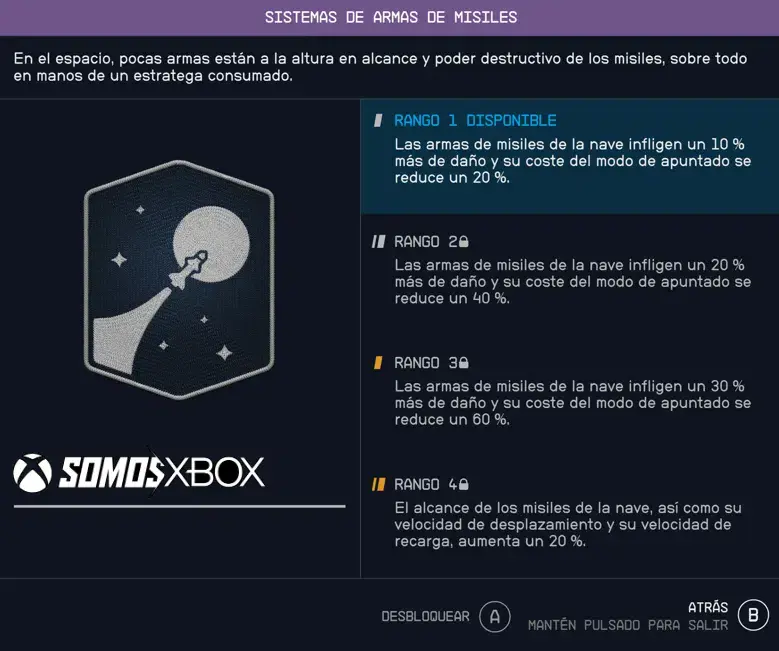 Guía Starfield: 82 habilidades para crear al personaje perfecto 261