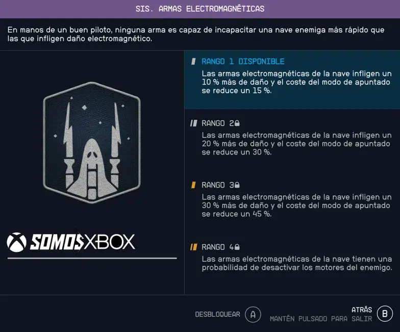Guía Starfield: 82 habilidades para crear al personaje perfecto 268