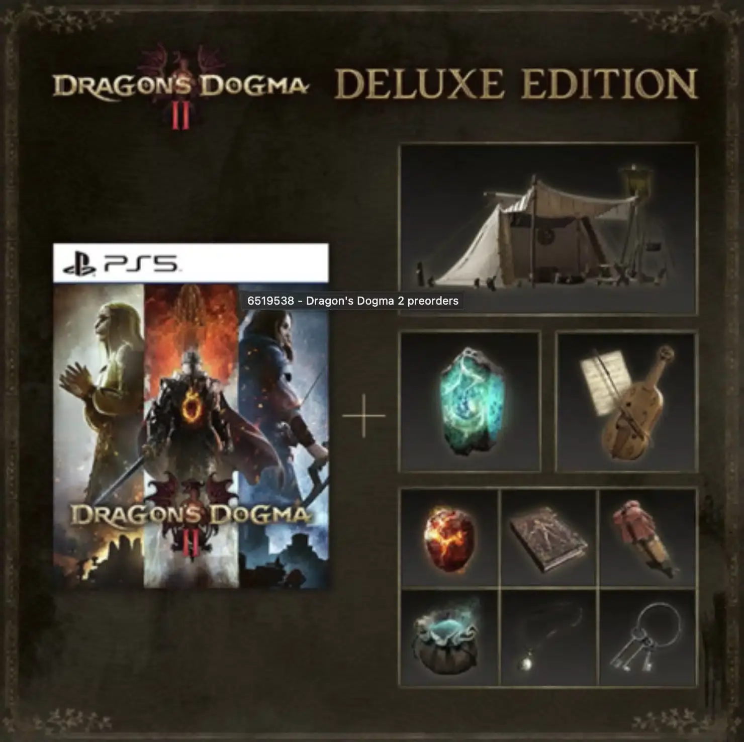 Estas son todas las ediciones de Dragon's Dogma II y sus bonus de reserva 111