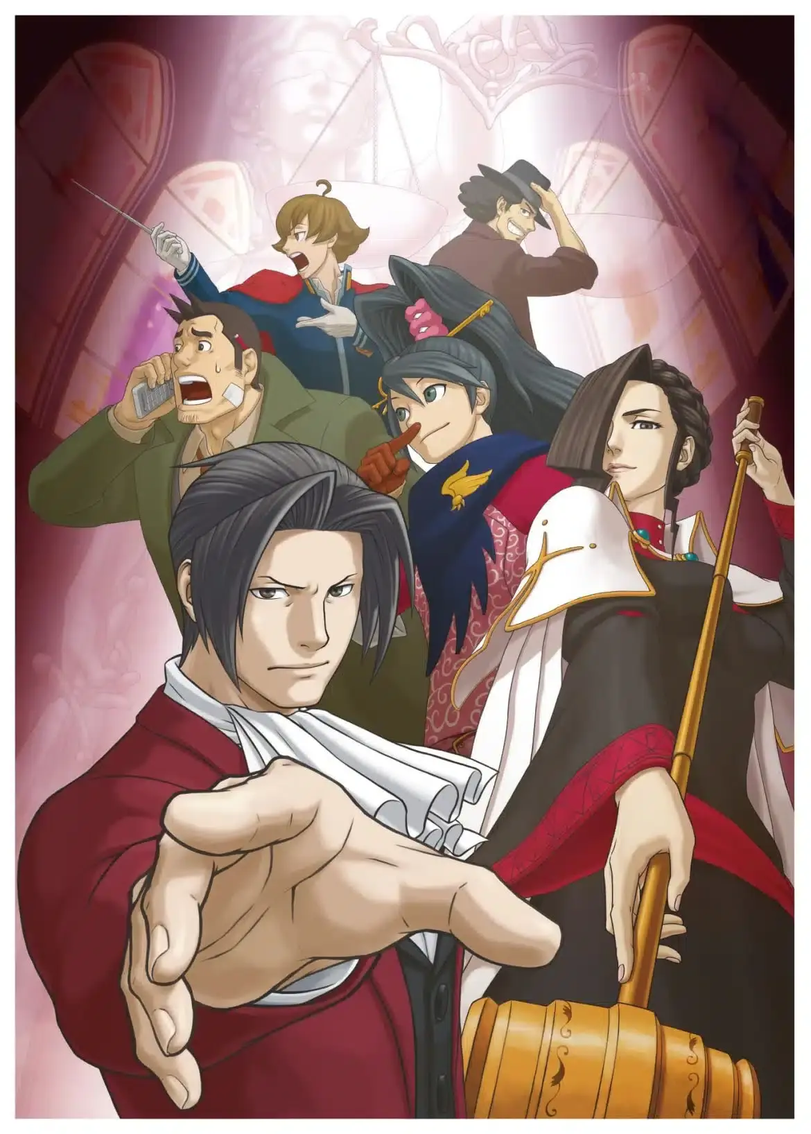 Ace Attorney Investigations Miles Edgeworth artwork