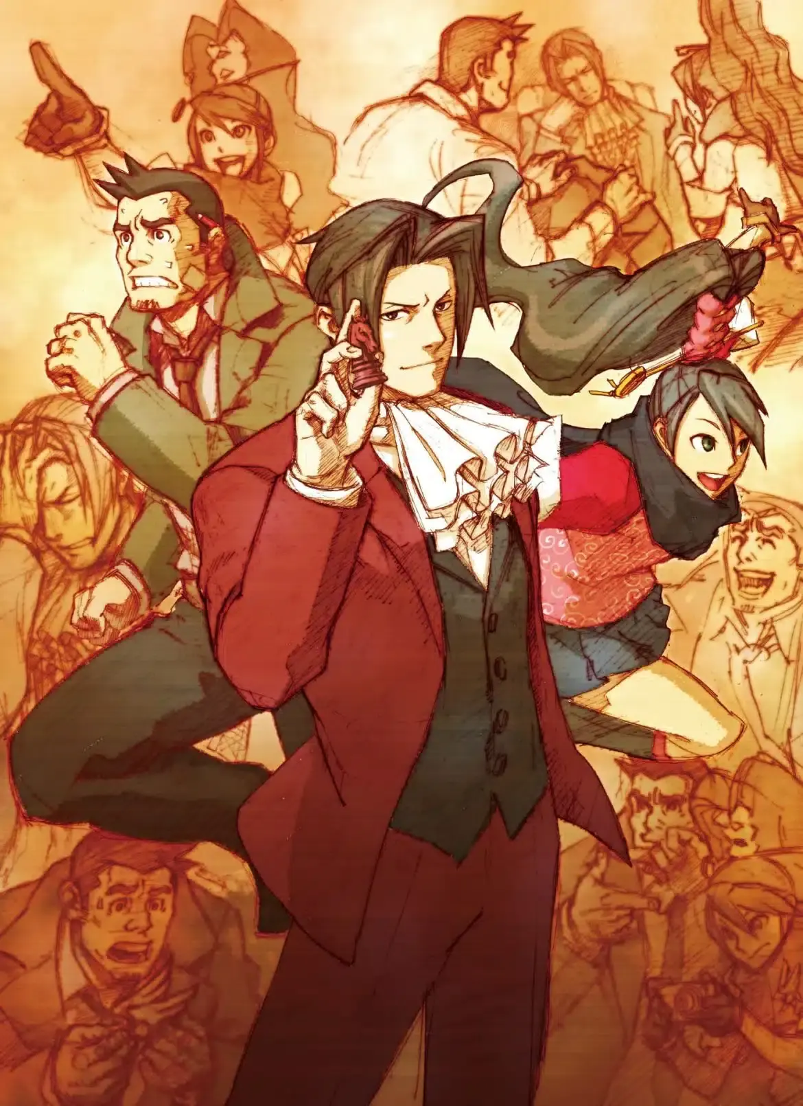 Ace Attorney Investigations Miles Edgeworth artwork 2