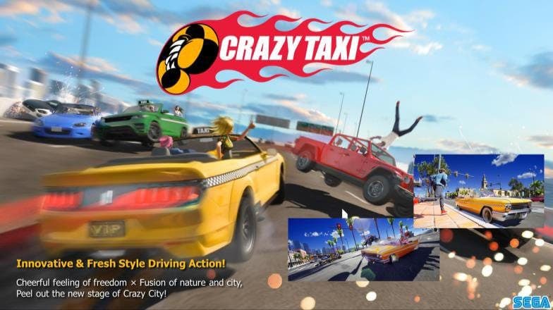 El nuevo Crazy Taxi es un reboot inspirado en los modelos de Fortnite y GTA Online