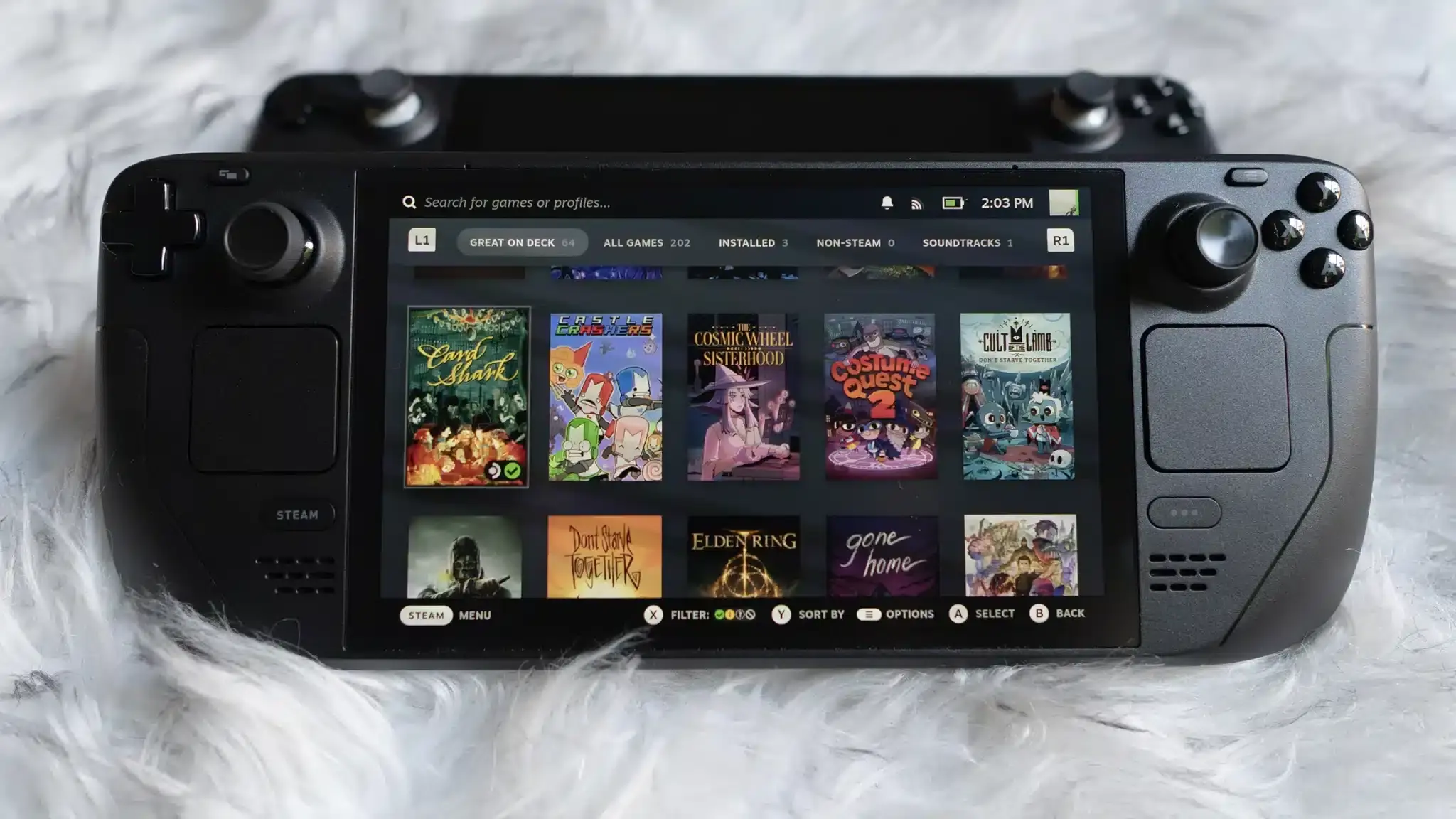 ¿Vale la pena Steam Deck OLED? Comparativa entre la nueva consola de Valve y su versión LCD 106