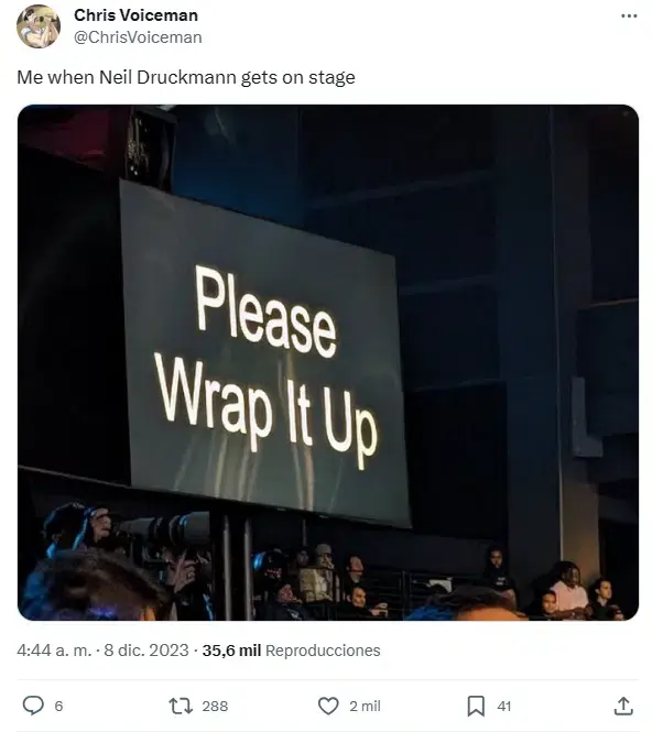 please wrap it up the game awards