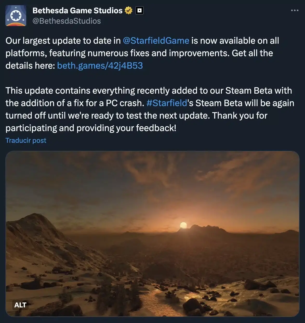 La actualización más grande de Starfield ya está disponible en Xbox: esto es lo que incluye 102