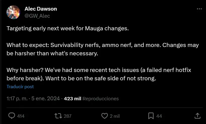 Overwatch 2 Todos los cambios de balance que afectarán a Mauga, el nuevo héroe del juego (1)