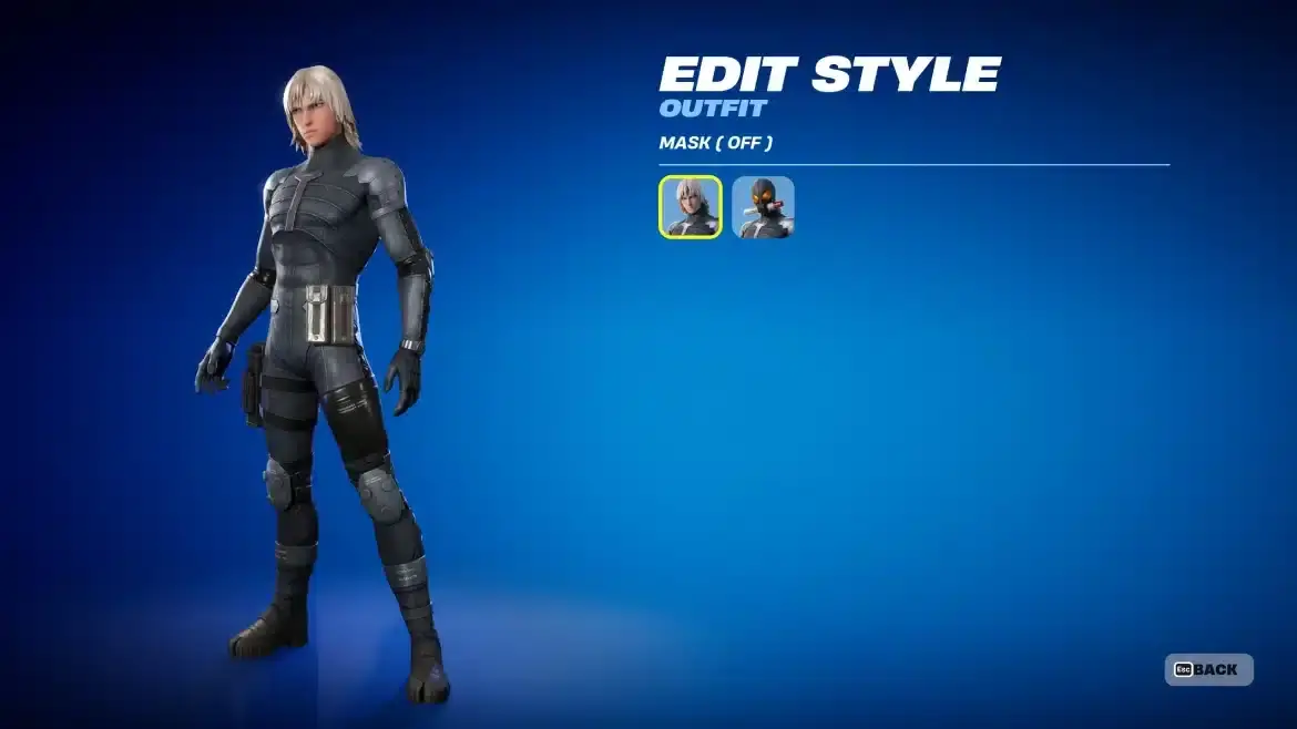 Raiden también se infiltra entre las skins que llegan a Fortnite próximamente