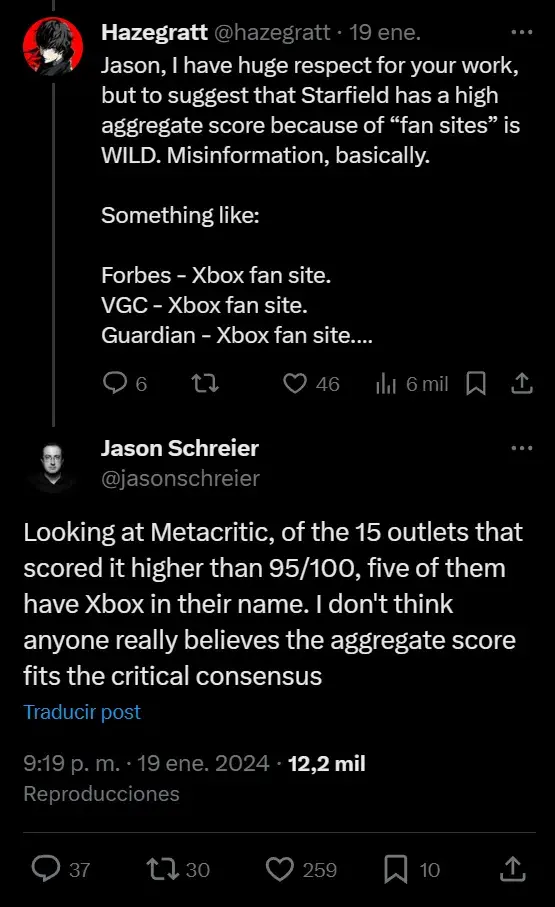 Looking at Metacritic, of the 15 outlets that scored it higher than 95/100, five of them have Xbox in their name. I don't think anyone really believes the aggregate score fits the critical consensus