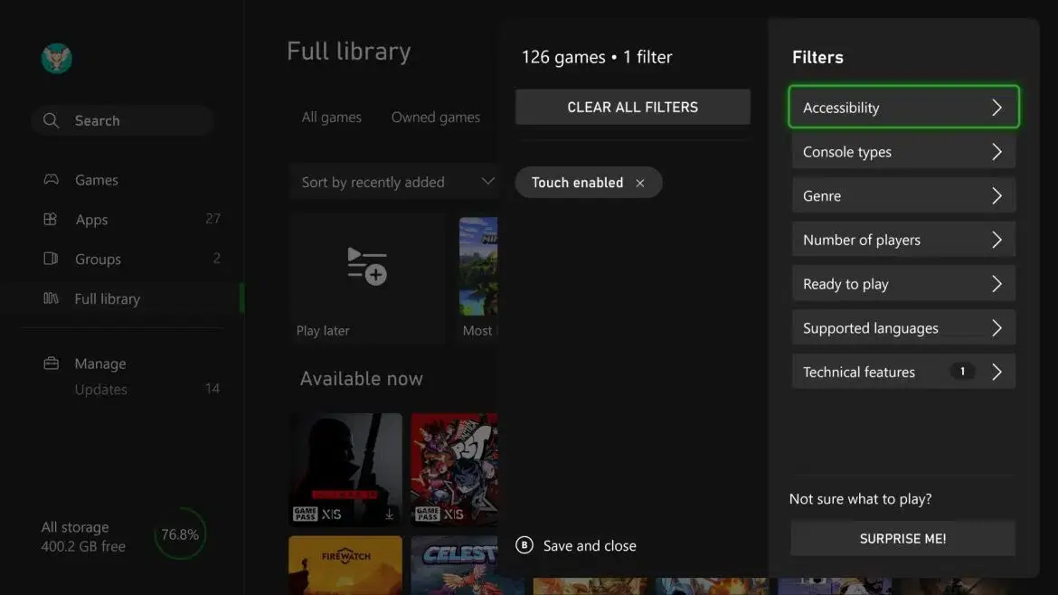 La actualización de Xbox de febrero ya está disponible y trae importantes novedades 110