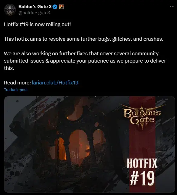 Baldur's Gate 3 recibirá soporte oficial para mods en todas las plataformas