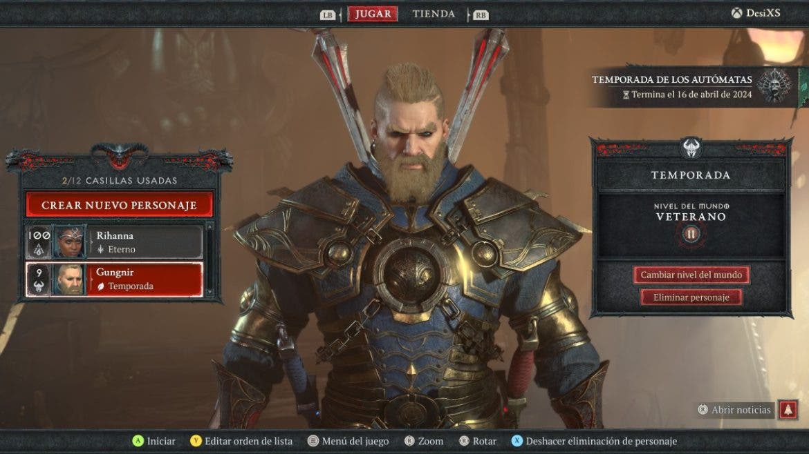 Análisis de Diablo IV: Temporada de los Autómatas - Altibajos en un Santuario mecánico 106