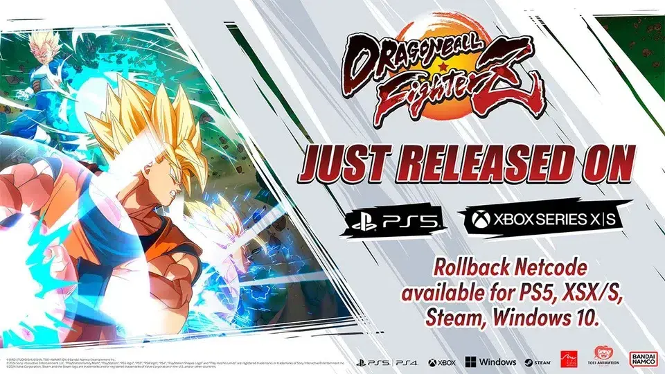 Dragon Ball FighterZ se actualiza a Xbox Series X|S y PC, con mejoras visuales y la demandada función 'rollback netcode' 102