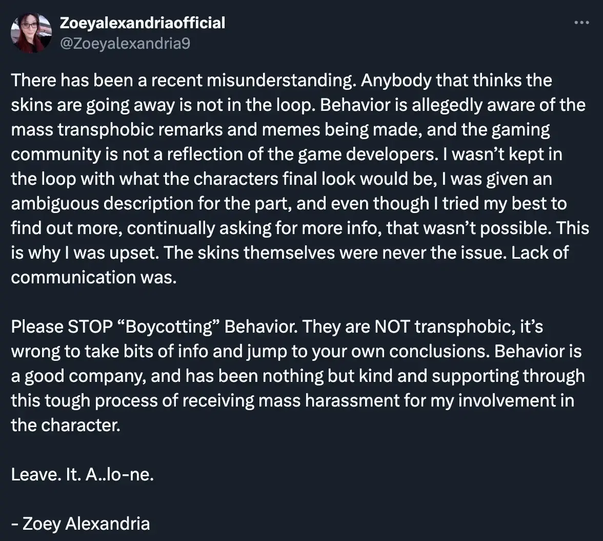 Lío con el último asesino de Dead by Daylight: transfobia, malentendidos y una rectificación 107