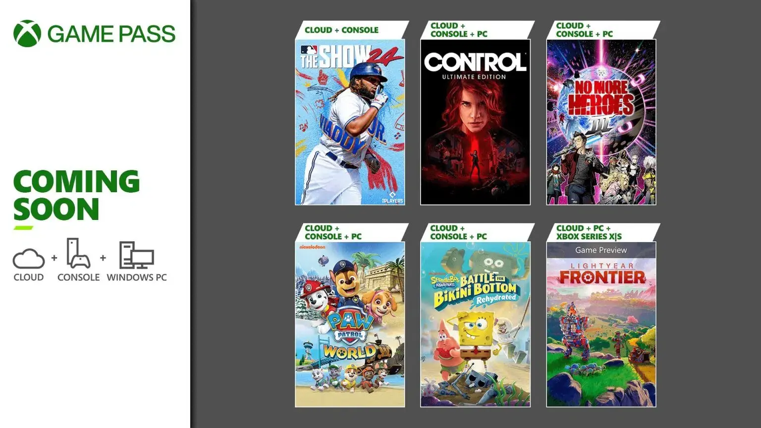 Anunciados los 6 nuevos juegos de Xbox Game Pass para la primera mitad de marzo 2024