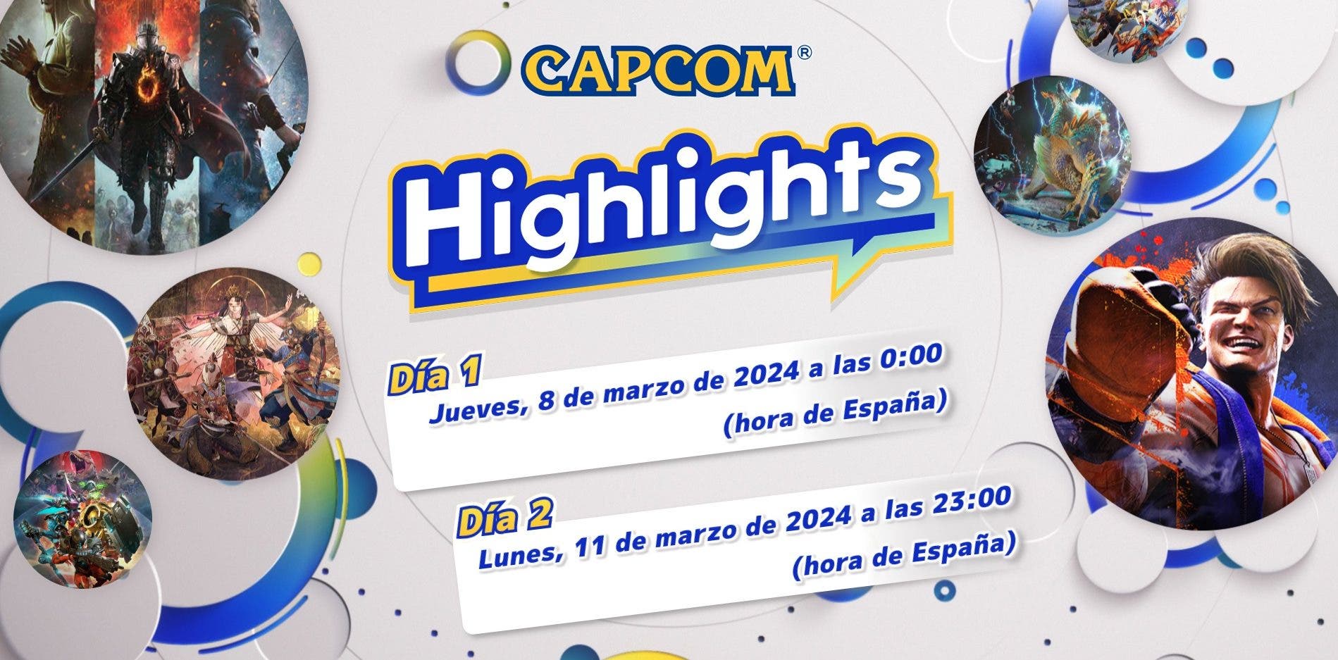 Anunciados dos nuevos Capcom Highlights. Fechas, detalles y juegos que se mostrarán 105