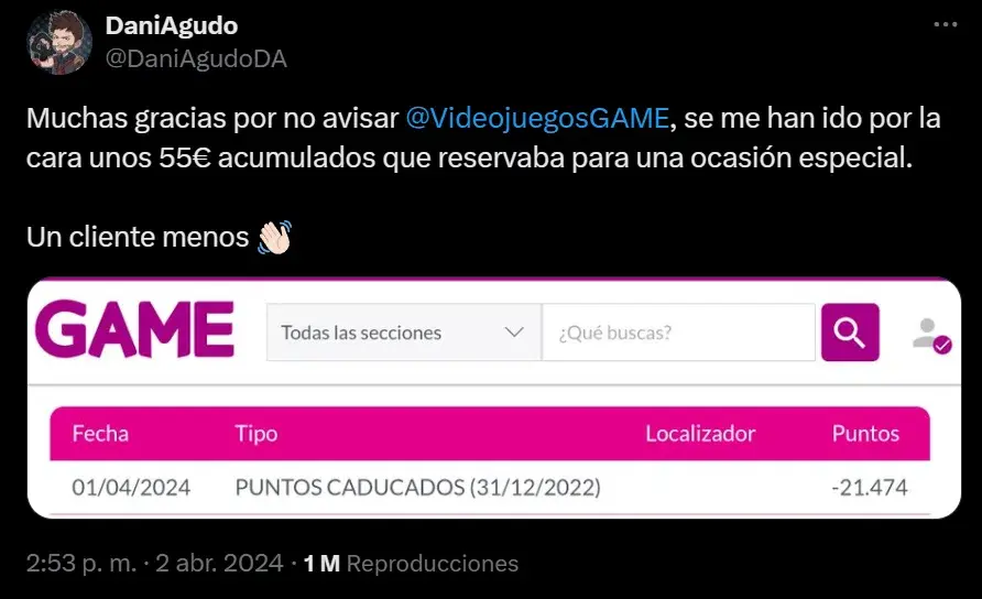 ¿Qué ha pasado con GAME?
