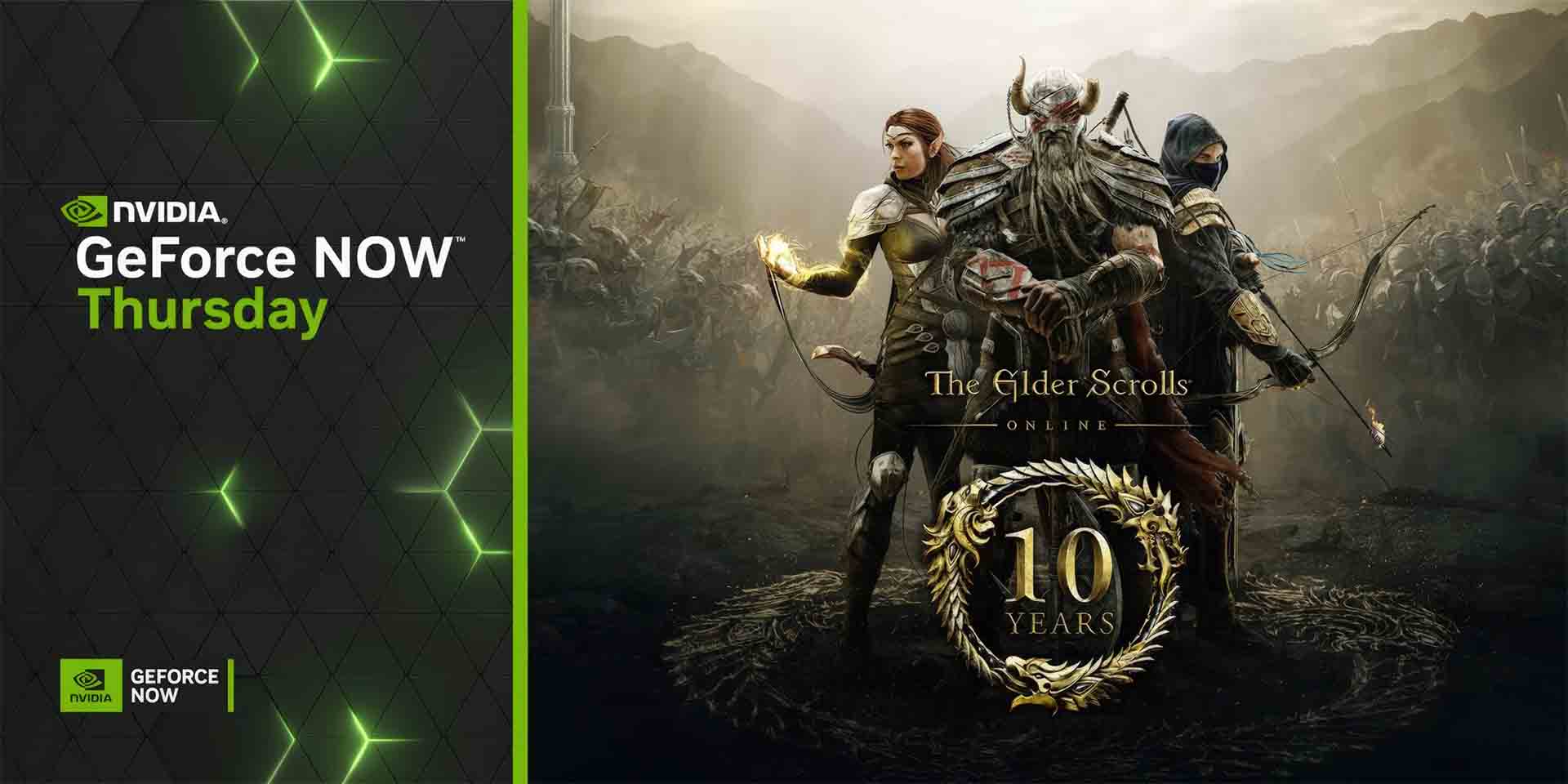 Elder Scrolls Online se suma a Nvidia GeForce Now, junto a otros títulos de PC Game Pass este mes