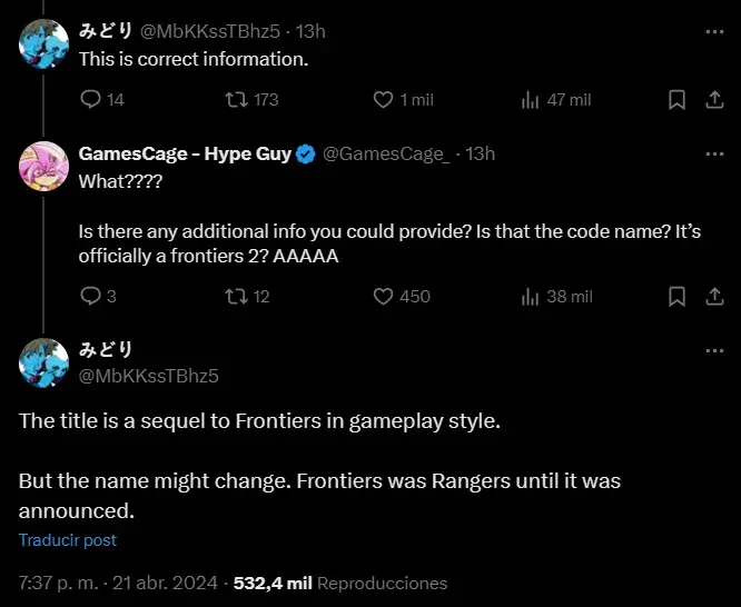 La secuela de Sonic Frontier ya está en desarrollo, afirma una reconocida insider enfocada en SEGA