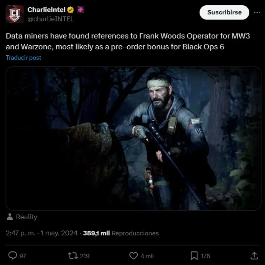 El bonus por preordenar Call of Duty Black Ops 6 se habría filtrado antes de conocer de manera oficial la nueva entrega de la saga