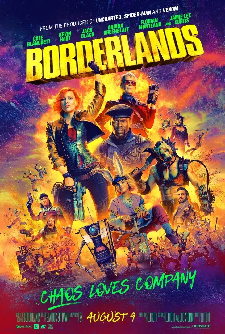 La película de Borderlands recibe un nuevo poster promocional que emociona a la comunidad