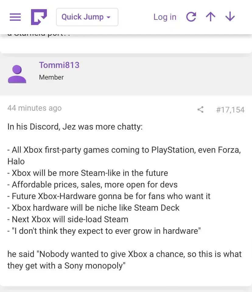 Todos los exclusivos de Xbox llegarán a PlayStation