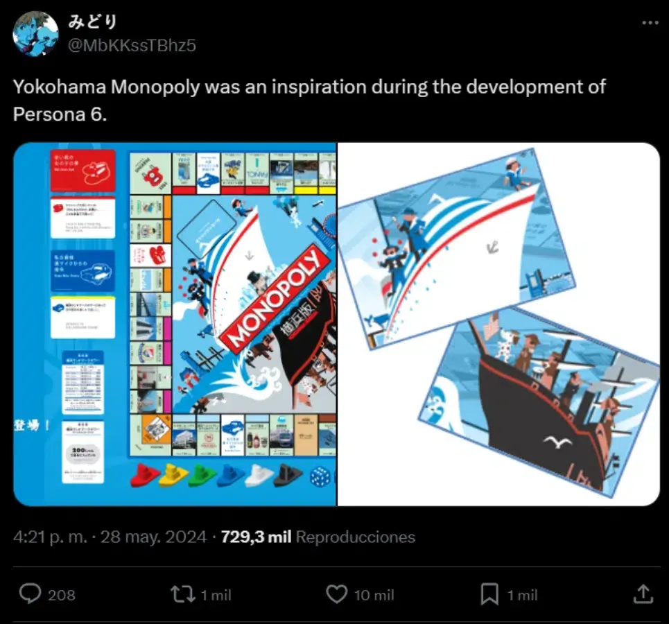 Una insider ha revelado que un famoso juego de mesa fue una gran inspiración para crear Persona 6 