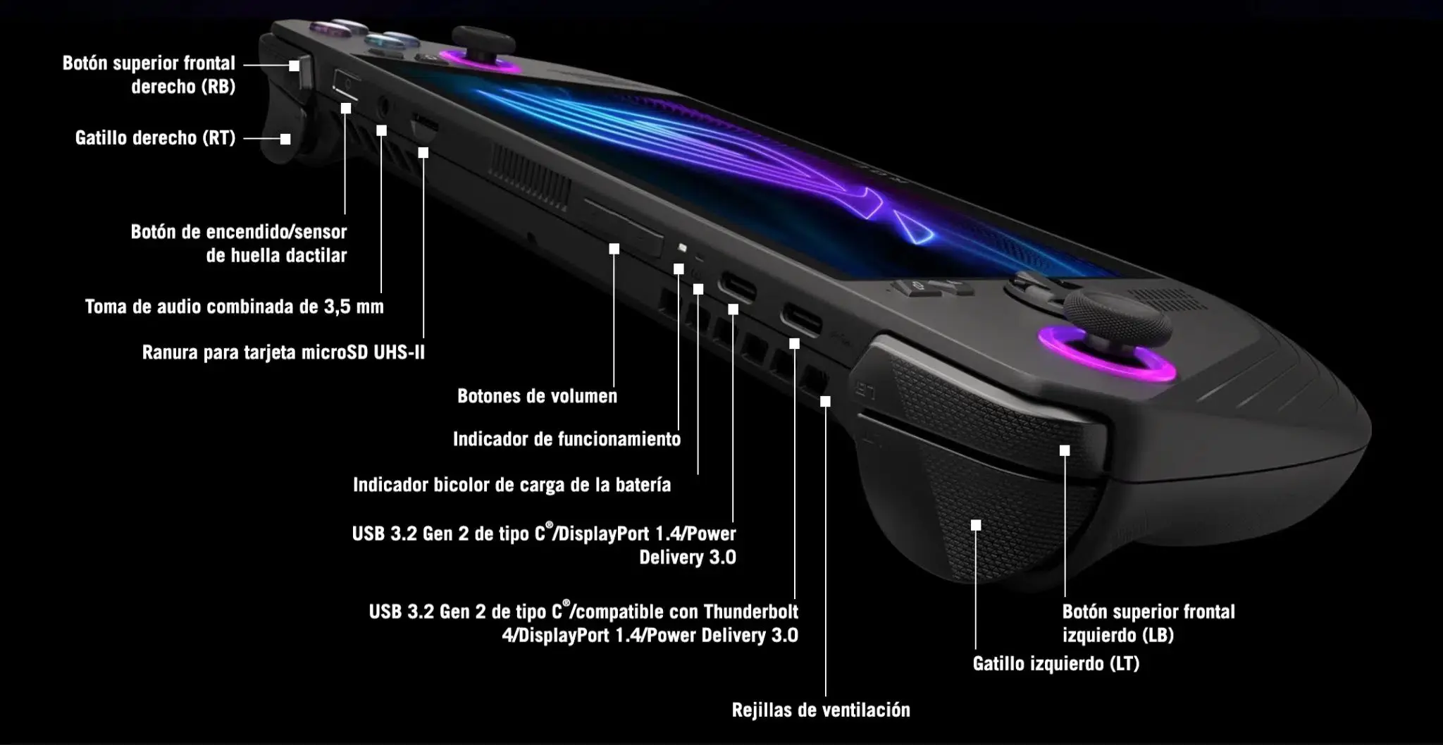 Todo sobre ROG Ally X, la evolución definitiva del dispositivo portátil gaming de ASUS 110