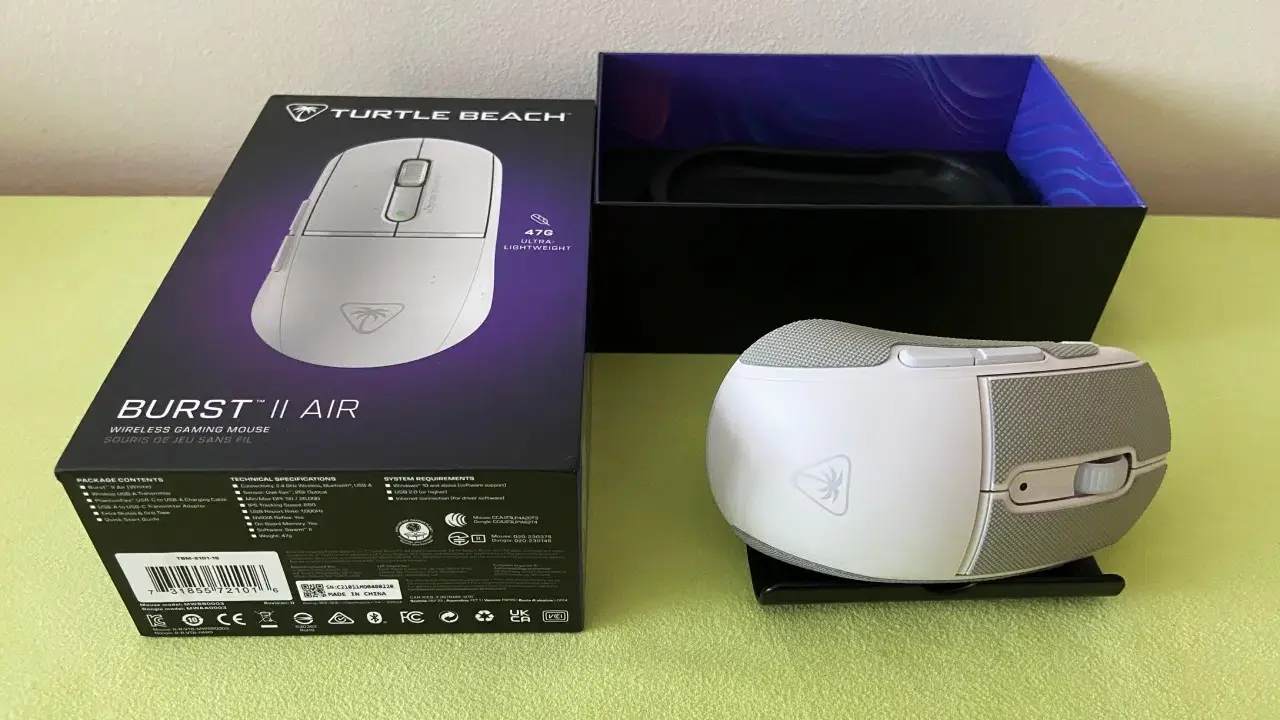 Análisis del ratón Turtle Beach Burst II AIR - Un vendaval de ligereza y velocidad 104